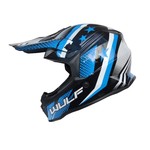 WULFSPORT Wulfsport Iconic Jeugd Helm Blauw