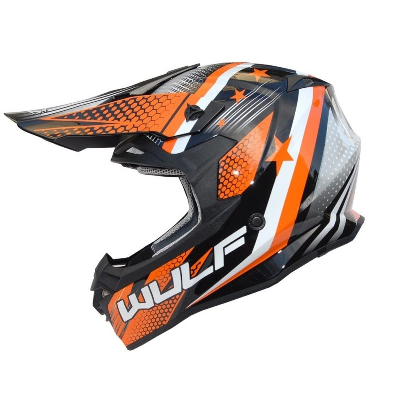 WULFSPORT Wulfsport Iconic Helm Oranje