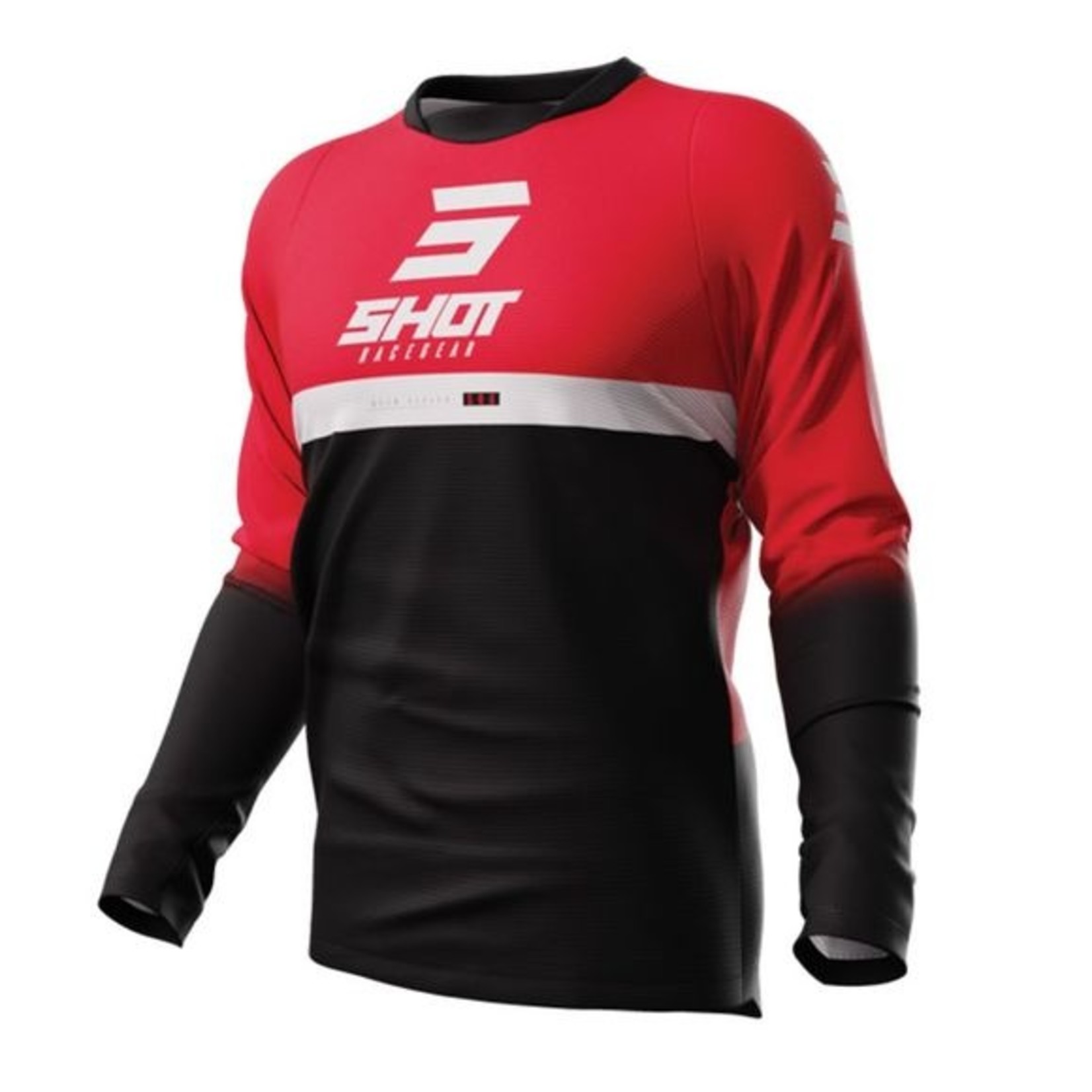 Shot Shot Shirt Devo Reflex Rood