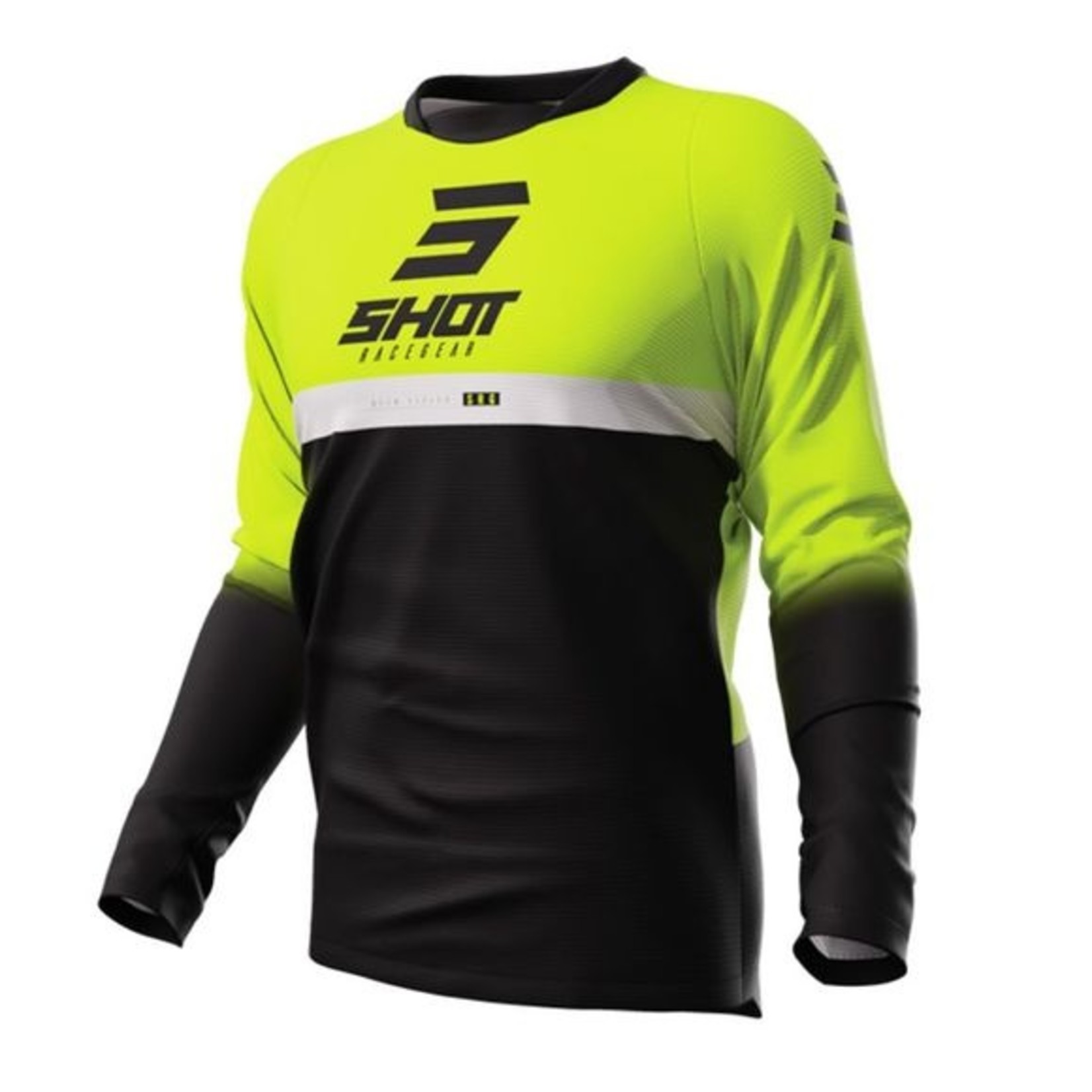 Shot Shot Shirt Devo Reflex Neon Geel