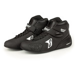 Speed Racewear Speed Rome KS-4 Schoenen - Zwart/Wit