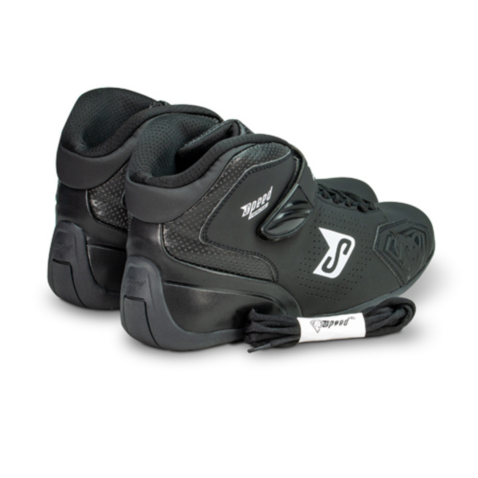 Speed Racewear Speed Rome KS-4 Schoenen - Zwart/Wit