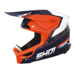 Shot SHOT Helm Kids Furious Tracer Neon Oranje Glanzend