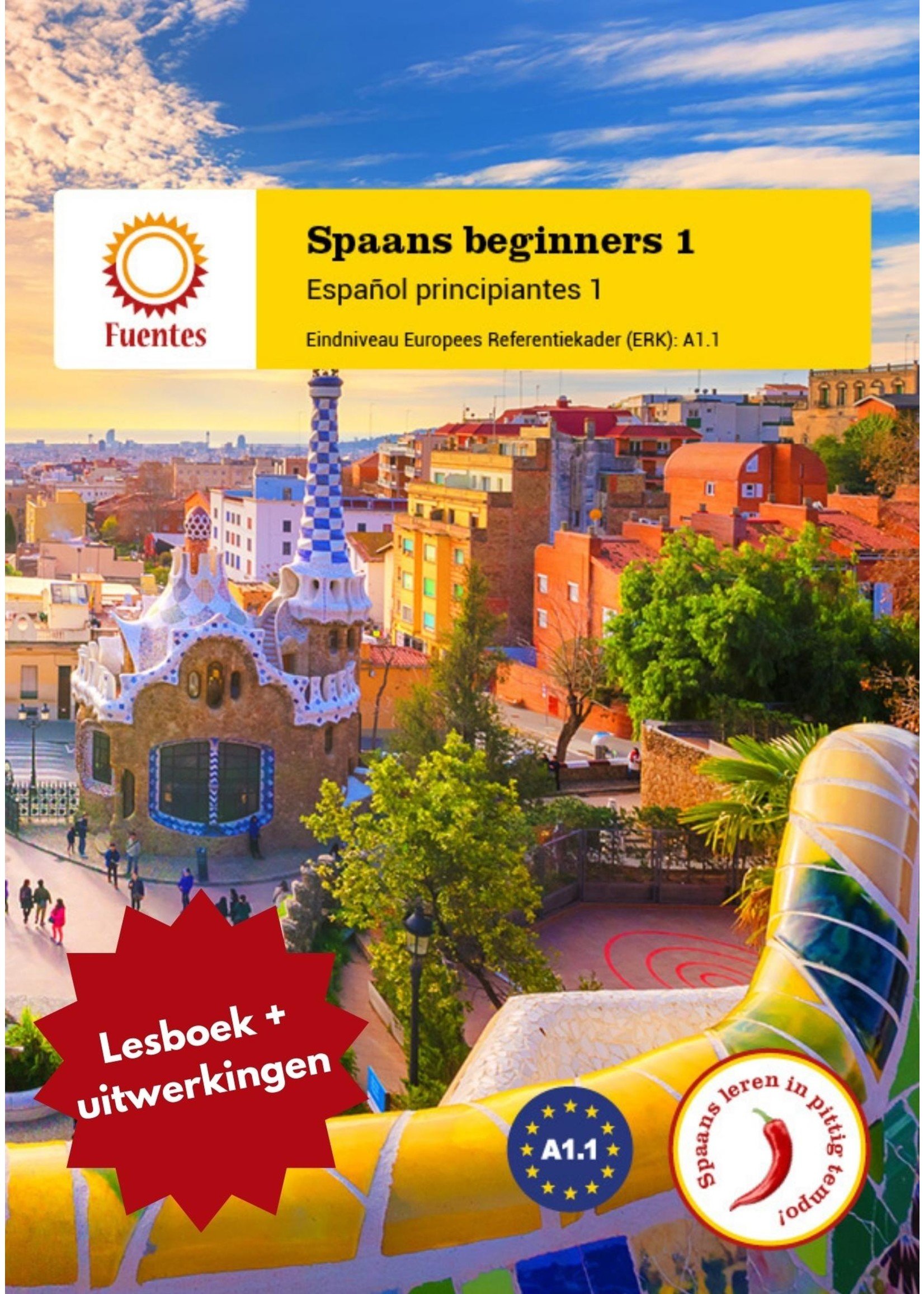 Spaans beginners 1 - lesboek + uitwerkingen