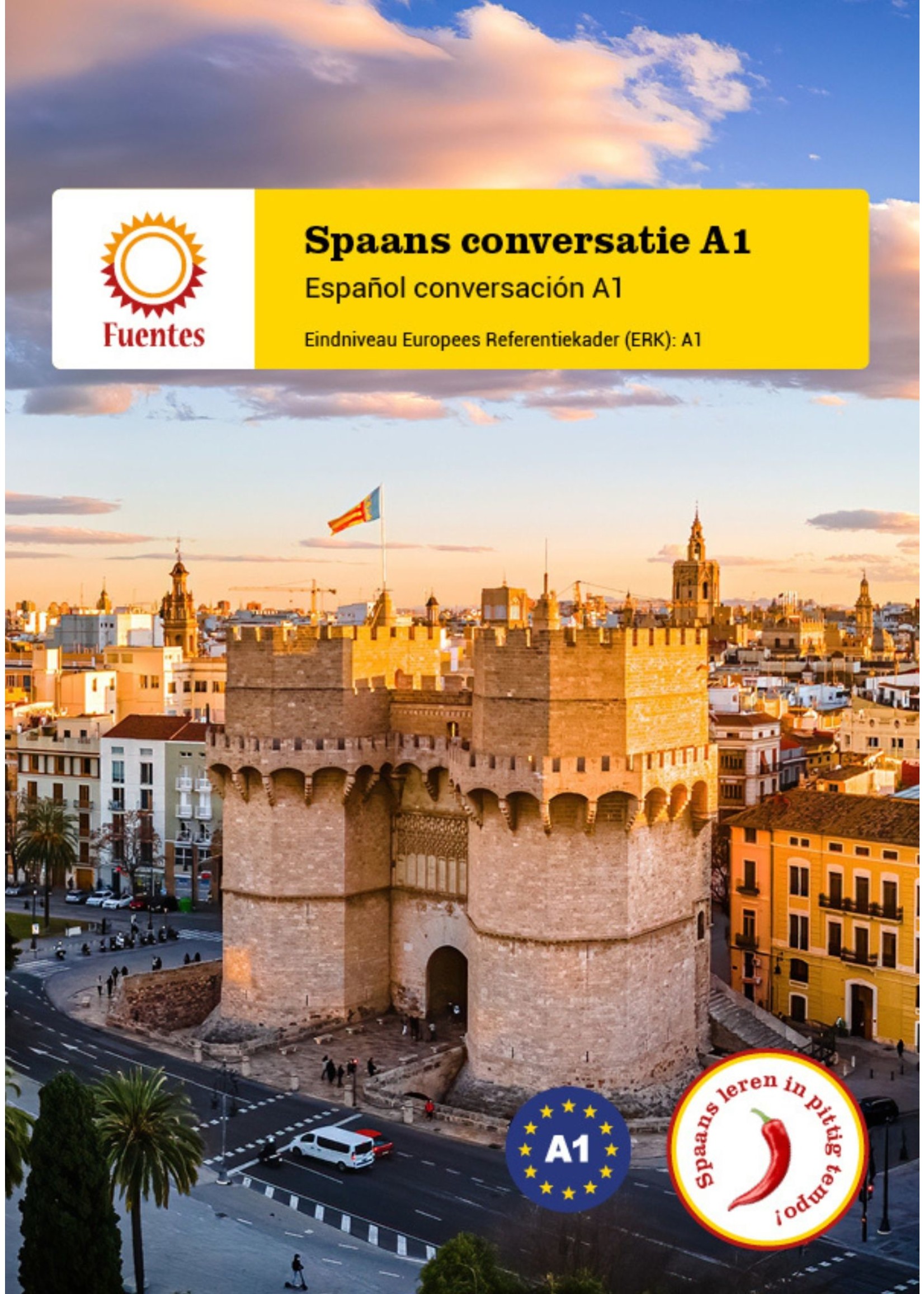 Spaans conversatie A1 - lesboek + leesboekje 'El ladrón de la Mancha'