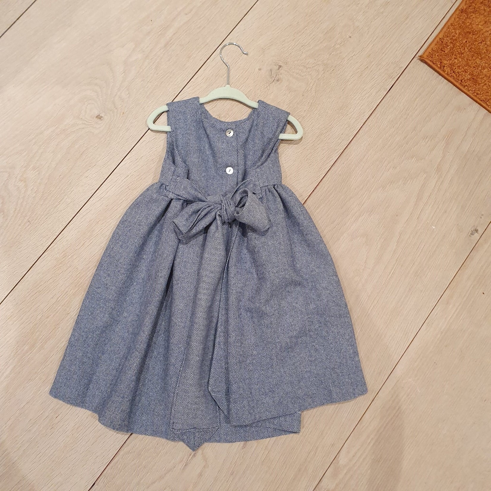 Pukatuka Tweed dress - blue