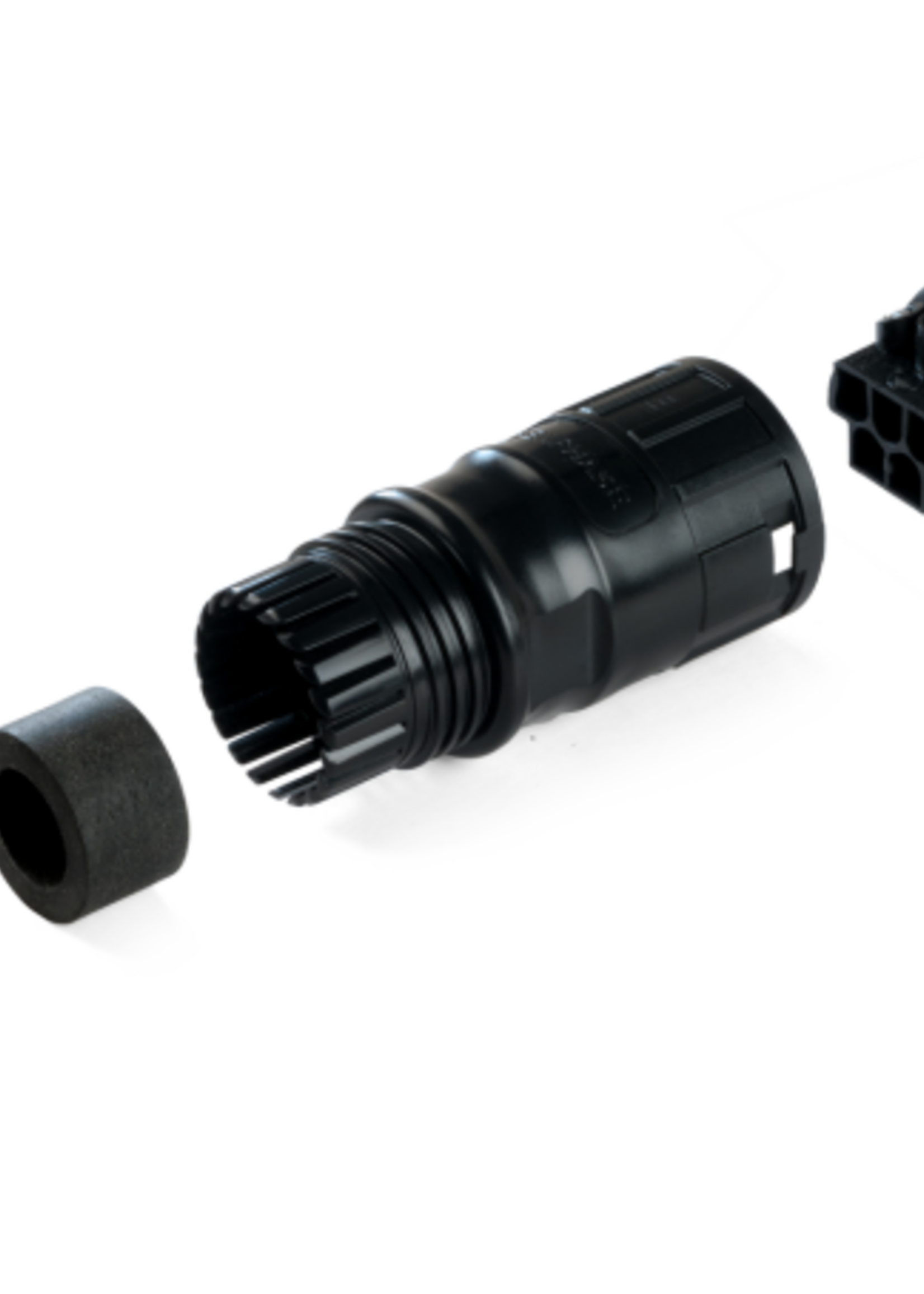 Female Fieldwireable connector 3P Q kabel