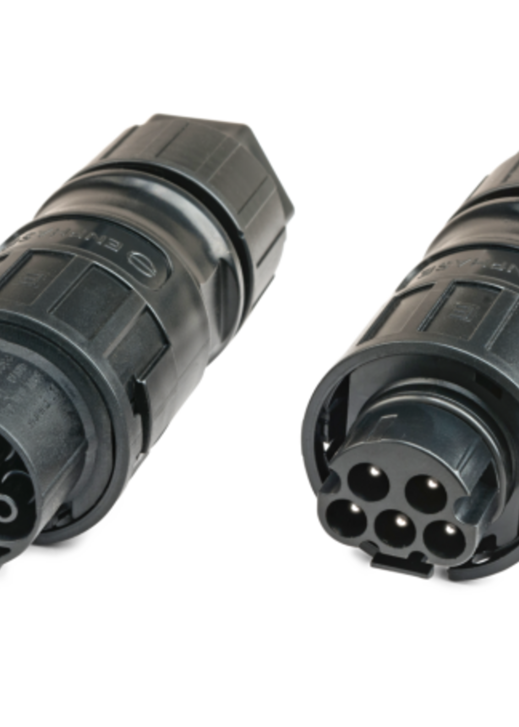 Male Fieldwireable connector 3P Q kabel