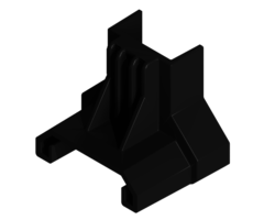 ClickFit Evo Eindklemsteun ZWART (1008065-B)