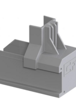 ClickFit EVO Montagerail Eindkap grijs (1008060)