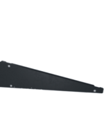 FlatFix Fusion Winddeflector links Zwart (1007226-B)