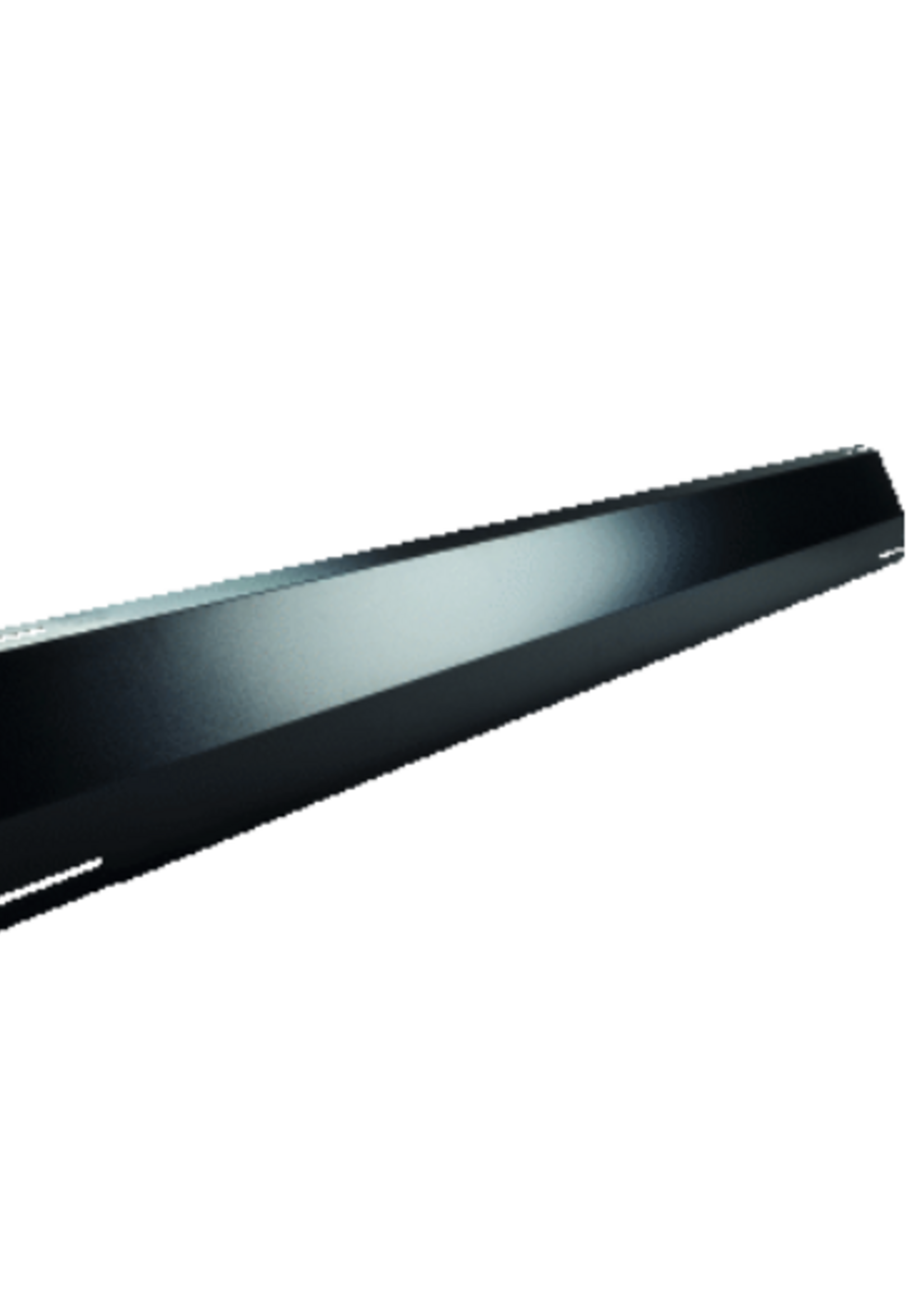 FlatFix Fusion Winddeflector achter 1700 Zwart (1007209-B)