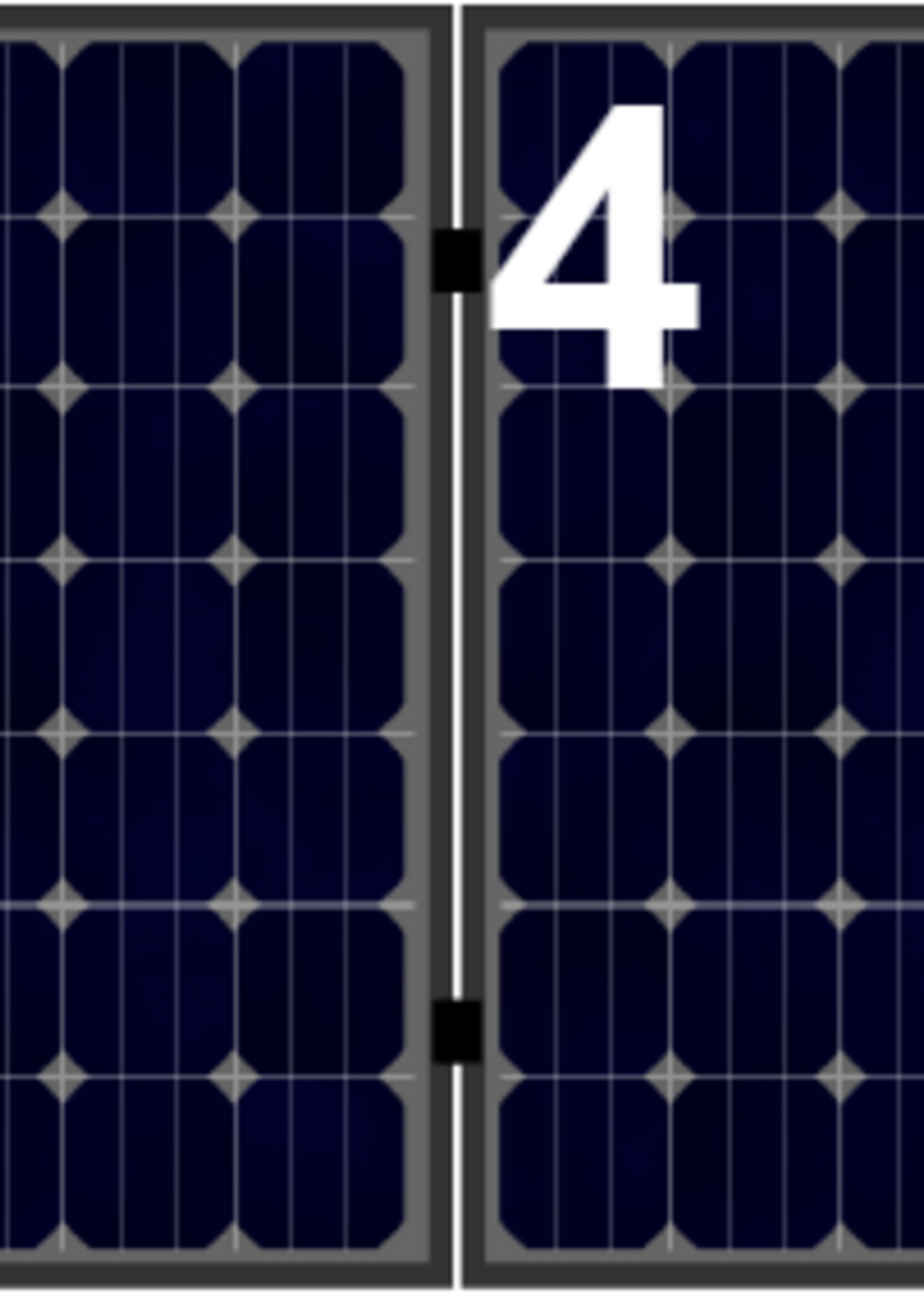 Set voor 6 panelen portrait (staaldak)