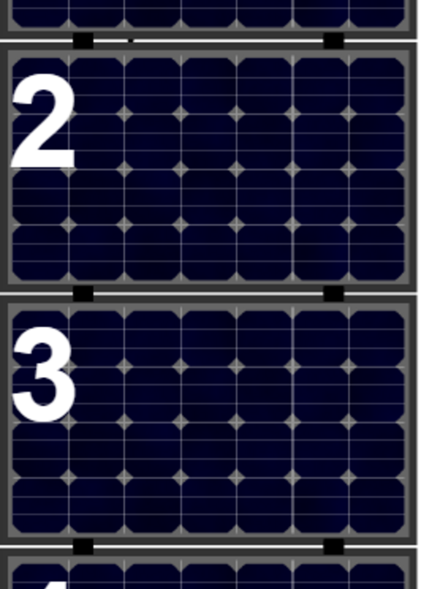 Set voor 4 panelen landscape (Staaldak)