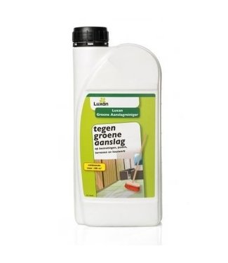 Luxan Groene aanslag reiniger - verwijderen 1 liter voor 100 m2