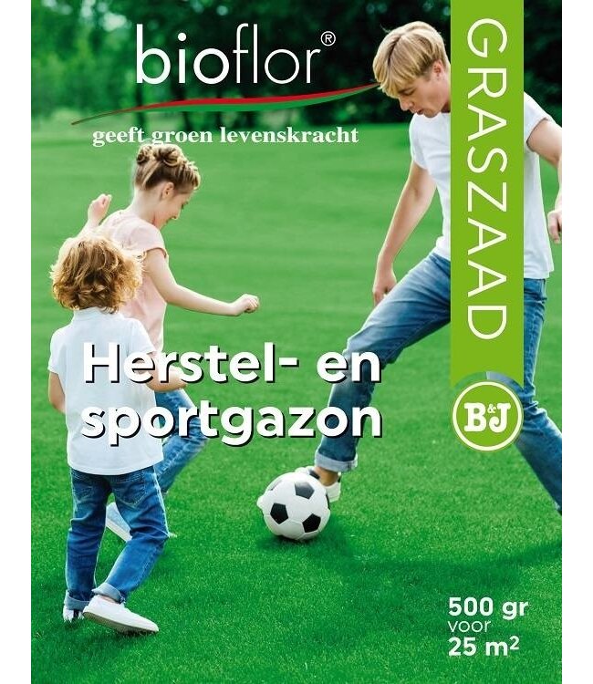 BioFlor 0,5 kilo graszaad voor 50 m2 Herstel en sportgazon