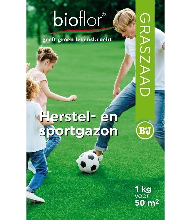 BioFlor Bioflor 1 kilo graszaad voor 50 m2 Herstel en sportgazon