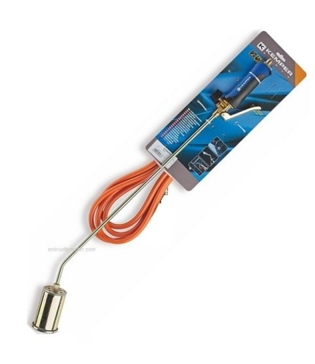 Kemper Onkruidbrander met 5 meter gasslang