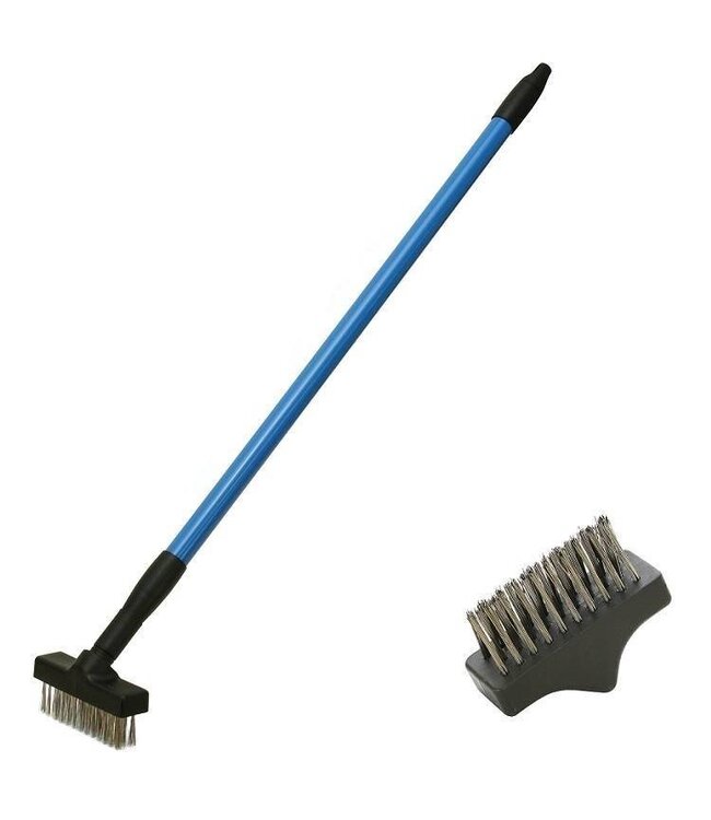 CFH Telescopische onkruidborstel set | Voegenborstel incl. 2 borstels