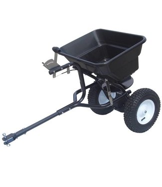 Turfmaster Getrokken strooiwagen voor kunstmest en strooizout 36 kg.