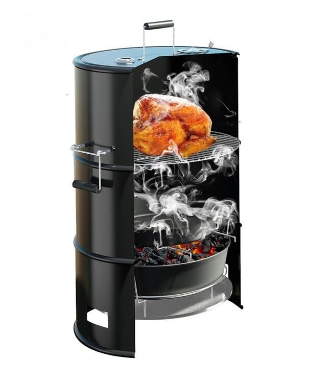 Batavia 4GRILL 4 in 1 olievat barbecue | Grill | Roken | Haard