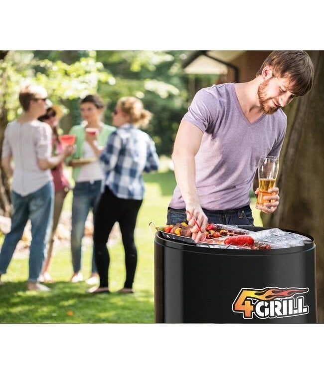 Batavia 4GRILL 4 in 1 olievat barbecue | Grill | Roken | Haard