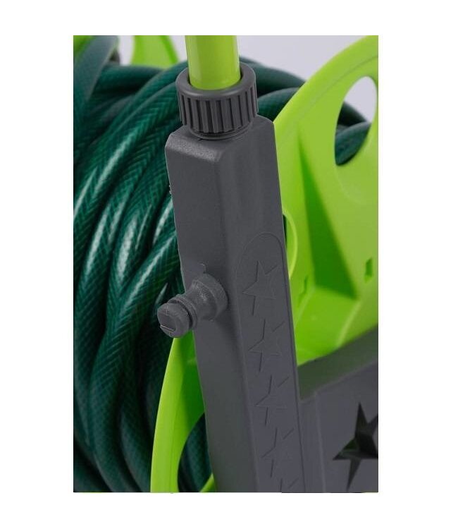 Kinzo 30 meter slanghaspelwagen | Tuinslang met haspel