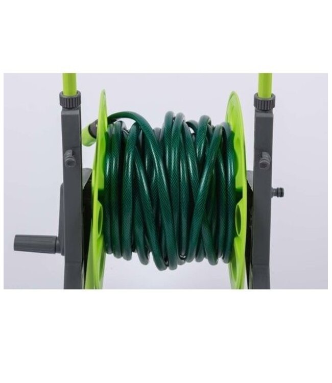 Kinzo 30 meter slanghaspelwagen | Tuinslang met haspel