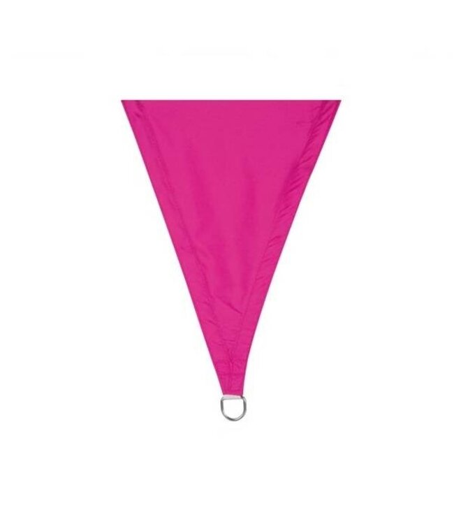 Perel Schaduwdoek driehoek 3.6 x 3.6 x 3.6 fuchsia | Roze zonnezeil