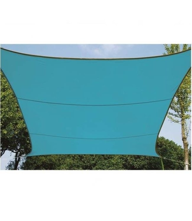 Perel Schaduwdoek vierkant 3.6 x 3.6 Hemelsblauw zonnezeil