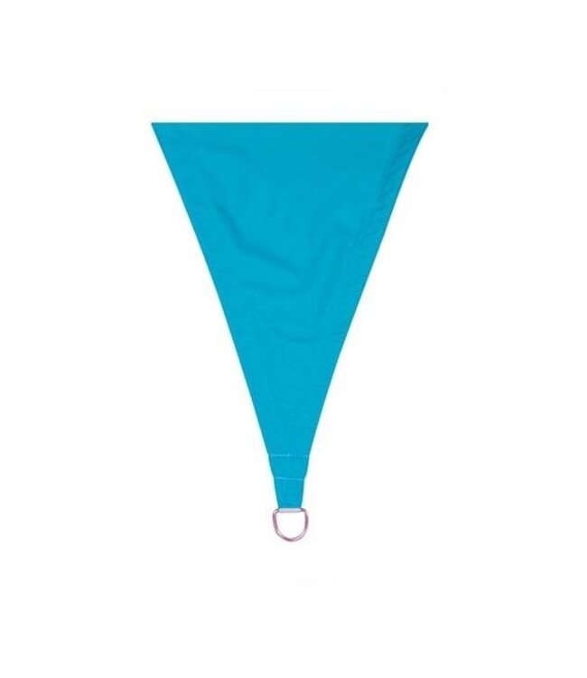 Perel Schaduwdoek driehoek 5 x 5 x 5 hemelsblauw zonnezeil