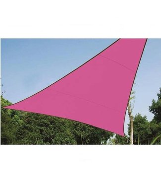 Perel Schaduwdoek driehoek 5 x 5 x 5 Fuchsia | Roze zonnezeil