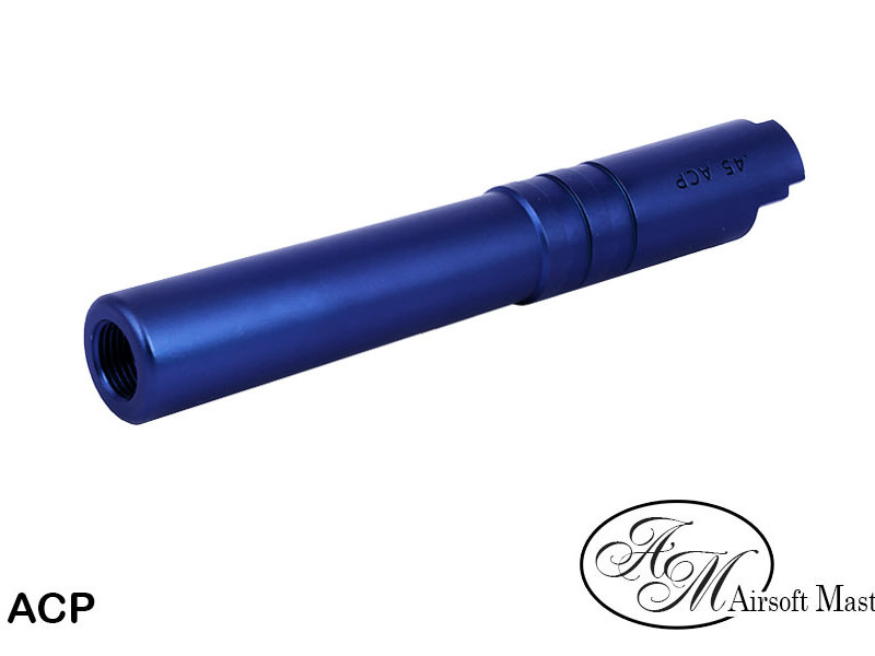 Airsoft Masterpiece .45 Threaded Aluminum Outer Barrel for Hi-CAPA 4.3