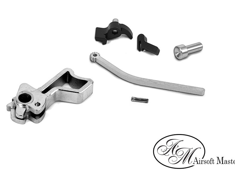 Airsoft Masterpiece CNC Steel Hammer & Sear Set for Marui Hi-CAPA (Infinity Square)