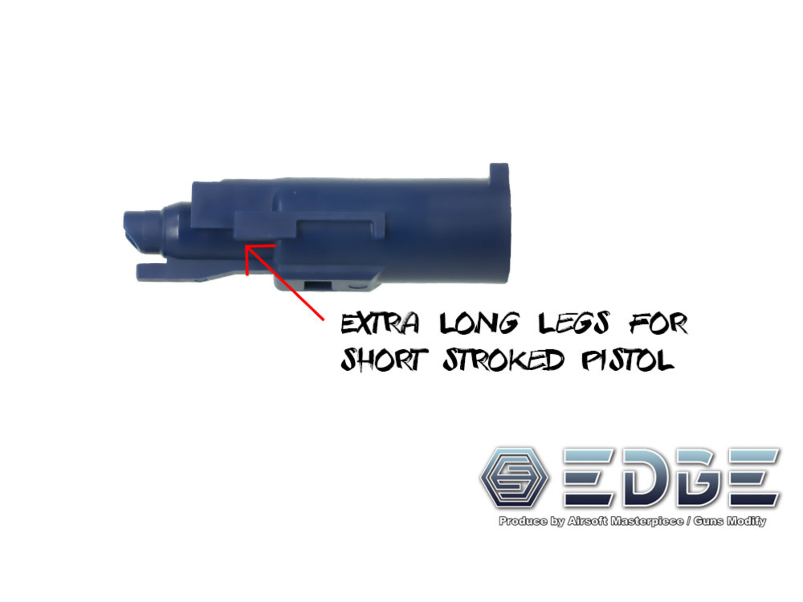 Edge Customs EDGE Custom "Long Legs Short Stroke Version" Nozzle for Hi-CAPA/1911