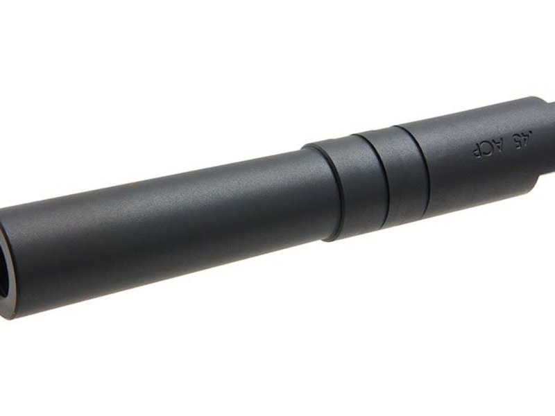 GK Tactical Stainless Steel Outer Barrel for Tokyo Marui Hi-Capa 4.3 GBB - Black