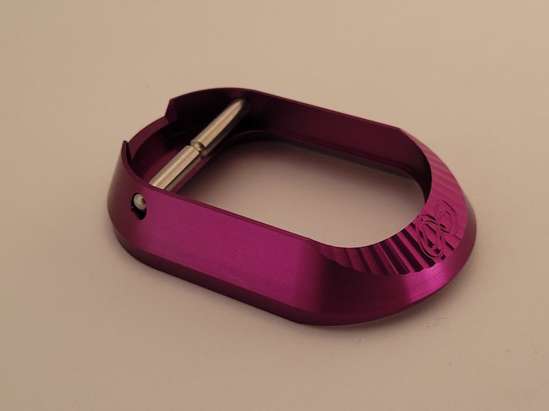 GunSmith Bros Aluminum Magwell (Standard Size) for Aluminum Grip Type 1 Purple
