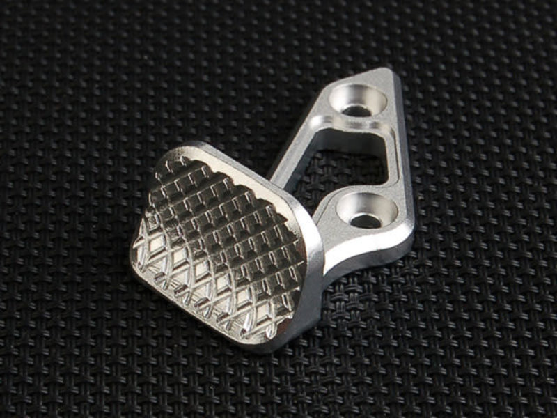 AIP Aluminum Skidproof Thumb Rest Silver 'R