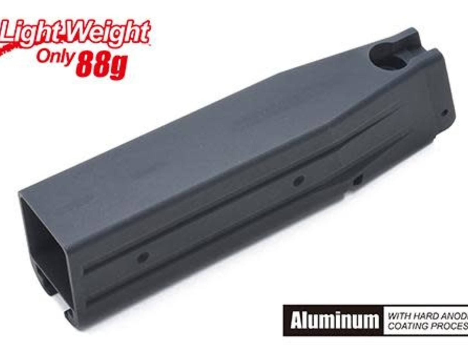 Guarder Guarder Aluminum Magazine Case for MARUI HI-CAPA 5.1 Black no marking