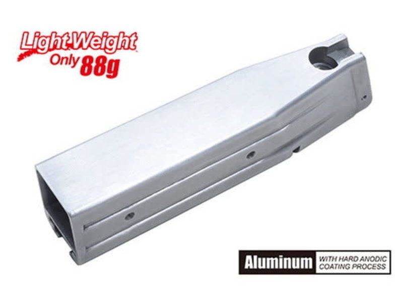 Guarder Aluminum Magazine Case for MARUI HI-CAPA 5.1 Silver no marking