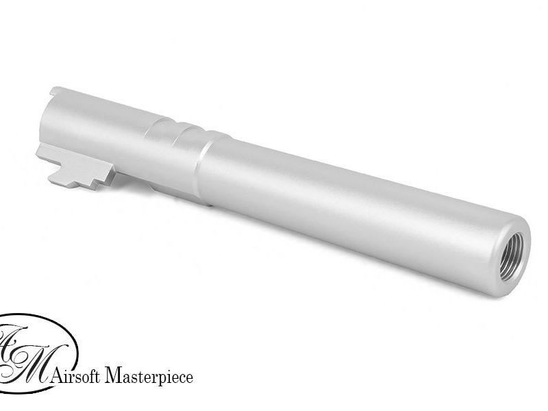 Airsoft Masterpiece .45 Threaded Aluminum Outer Barrel for Hi-CAPA 5.1 ver.2