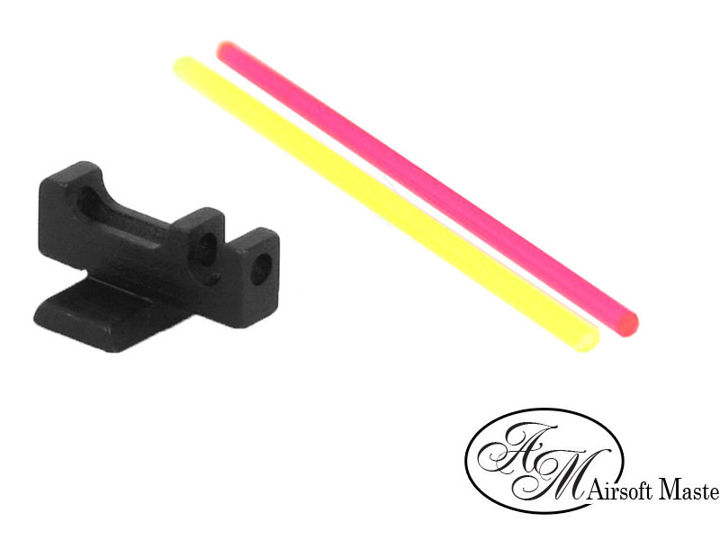 Airsoft Masterpiece STEEL Fiber Front Sight - Brazo Micro Dot