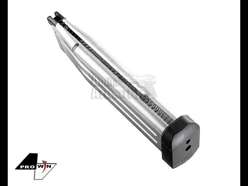 ProWin 170mm 41rd Aluminum Lightweight Magazine for Marui Hi-Capa 5.1 (Wargame Type)