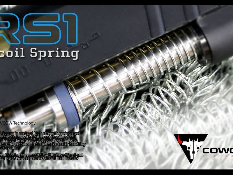 CowCowTechnology RS1 Recoil Spring for Tokyo Marui Hi-Capa GBB Series
