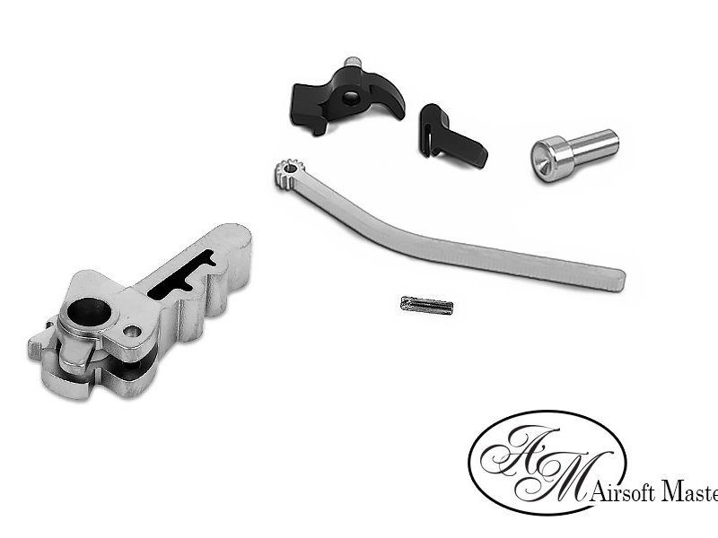 Airsoft Masterpiece CNC Steel Hammer & Sear Set for Marui Hi-CAPA (Infinity QB)