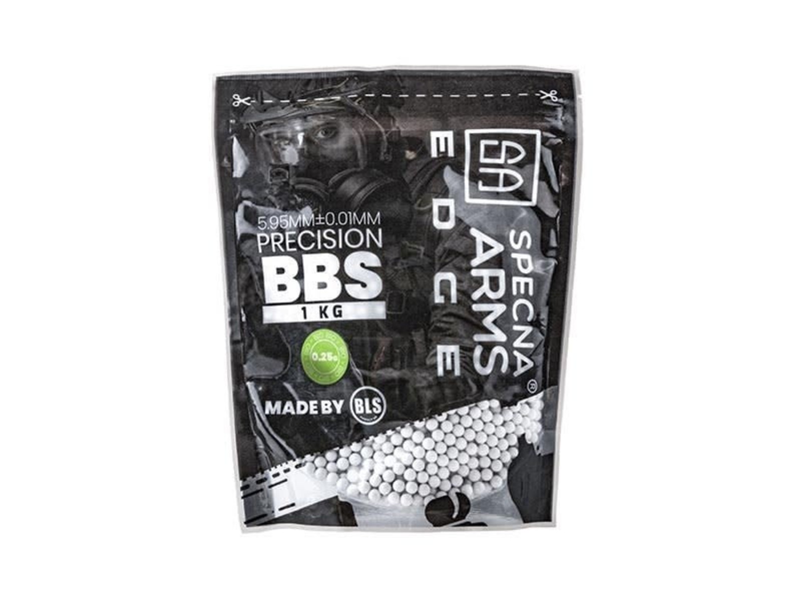 BLS 0.25g Specna Arms EDGE™ Precision BBs - 1kg - White