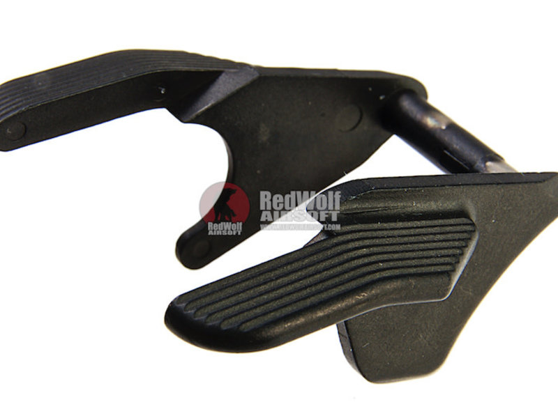 5KU Stainless Steel Thumb Safety -Ambi for Tokyo Marui Hi-Capa 5.1 / 4.3 GBB - Black
