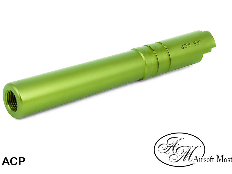 Airsoft Masterpiece .45 Threaded Aluminum Outer Barrel for Hi-CAPA 5.1 ver.2