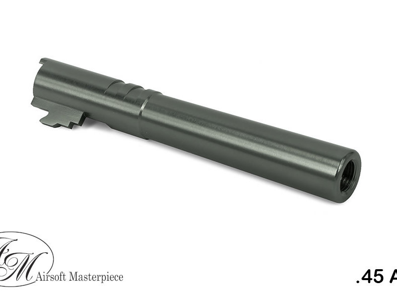 Airsoft Masterpiece .45 Threaded Aluminum Outer Barrel for Hi-CAPA 5.1 ver.2