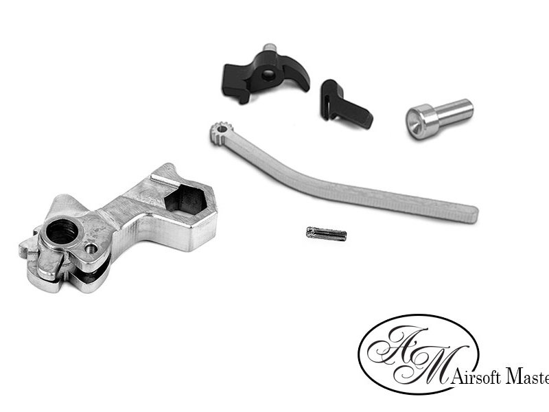 Airsoft Masterpiece Stainless Steel Hammer for Hi-CAPA - S Syle Hex